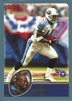 #57 John Simon - Tennessee Titans - 2003 Topps Football