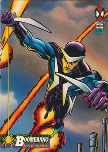#57 Boomerang - 1994 Fleer The Amazing Spider-Man