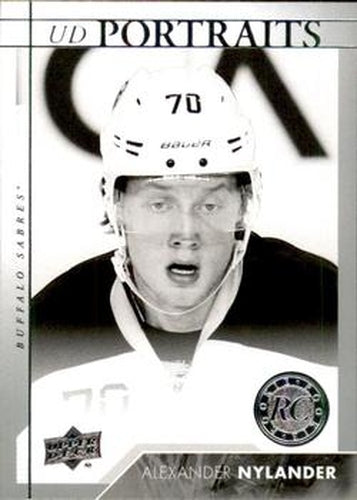 #P-57 Alexander Nylander - Buffalo Sabres - 2017-18 Upper Deck - UD Portraits Hockey