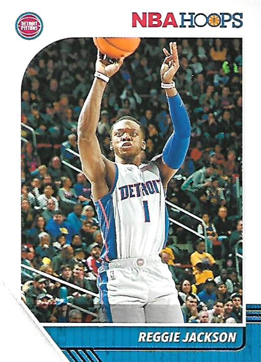 #57 Reggie Jackson - Detroit Pistons - 2019-20 Hoops Basketball