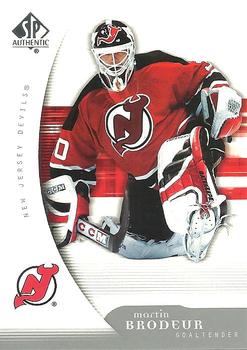 #57 Martin Brodeur - New Jersey Devils - 2005-06 SP Authentic Hockey