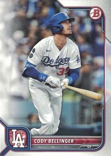 #57 Cody Bellinger - Los Angeles Dodgers - 2022 Bowman Baseball