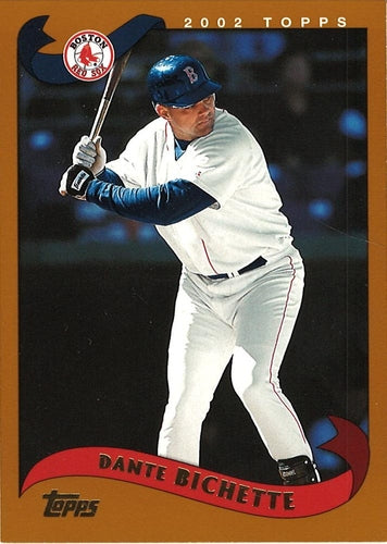 #57 Dante Bichette - Boston Red Sox - 2002 Topps Baseball