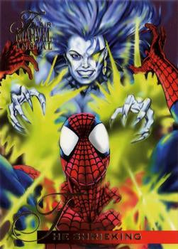 #57 The Shrieking - 1995 Flair Marvel Annual
