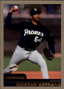 #T57 Wascar Serrano - San Diego Padres - 2000 Topps Traded & Rookies Baseball