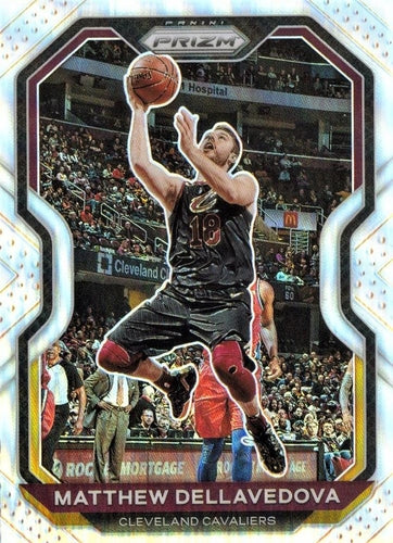 #57 Matthew Dellavedova - Cleveland Cavaliers - 2020-21 Panini Prizm - Silver Prizms Basketball