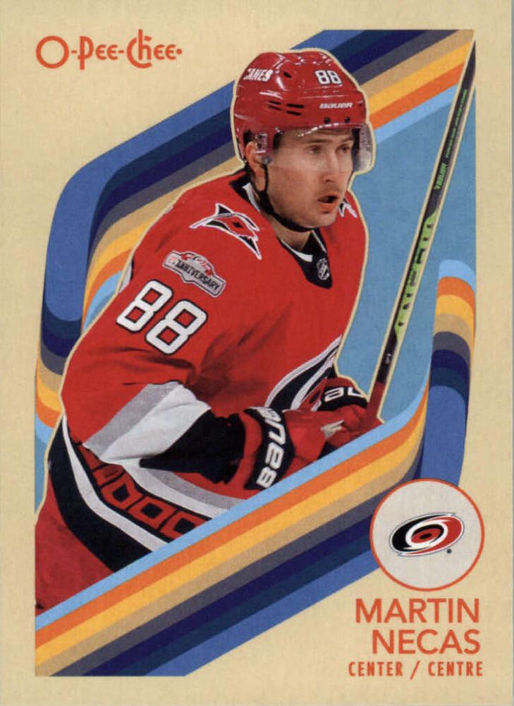 #57 Martin Necas - Carolina Hurricanes - 2023-24 O-Pee-Chee - Retro Hockey