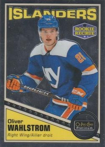 #R-57 Oliver Wahlstrom - New York Islanders - 2019-20 O-Pee-Chee Platinum - Retro Hockey