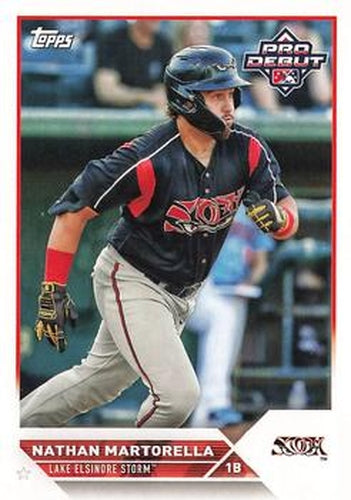 #PD-57 Nathan Martorella - Lake Elsinore Storm - 2023 Topps Pro Debut Baseball