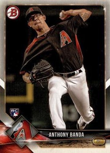 #57 Anthony Banda - Arizona Diamondbacks - 2018 Bowman Baseball