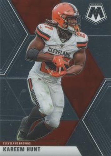 #57 Kareem Hunt - Cleveland Browns - 2020 Panini Mosaic Football