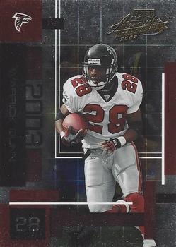 #57 Warrick Dunn - Atlanta Falcons - 2003 Playoff Absolute Memorabilia Football