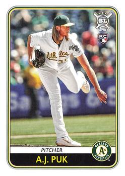 #58 A.J. Puk - Oakland Athletics - 2020 Topps Big League Baseball
