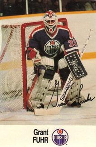 #NNO Grant Fuhr - Edmonton Oilers - 1988-89 Esso NHL All-Star Collection Hockey