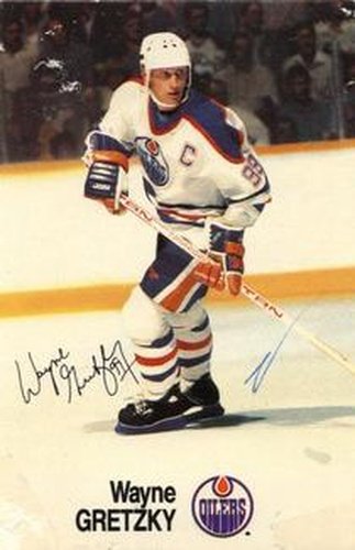 #NNO Wayne Gretzky - Edmonton Oilers - 1988-89 Esso NHL All-Star Collection Hockey
