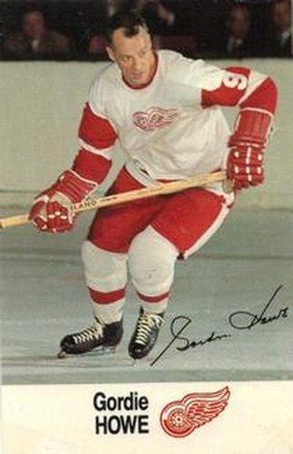 #NNO Gordie Howe - Detroit Red Wings - 1988-89 Esso NHL All-Star Collection Hockey