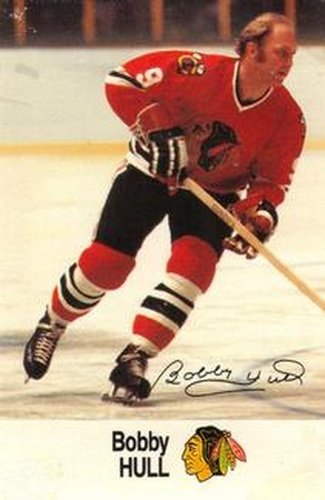 #NNO Bobby Hull - Chicago Blackhawks - 1988-89 Esso NHL All-Star Collection Hockey