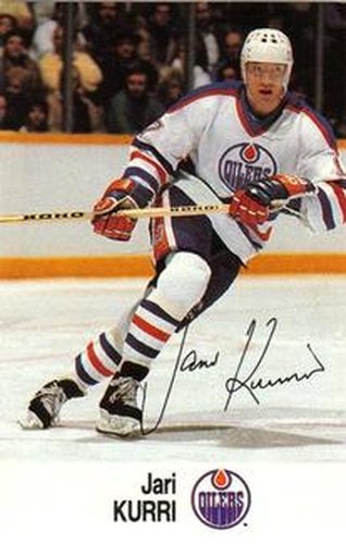 #NNO Jari Kurri - Edmonton Oilers - 1988-89 Esso NHL All-Star Collection Hockey