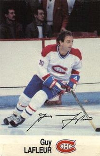 #NNO Guy Lafleur - Montreal Canadiens - 1988-89 Esso NHL All-Star Collection Hockey