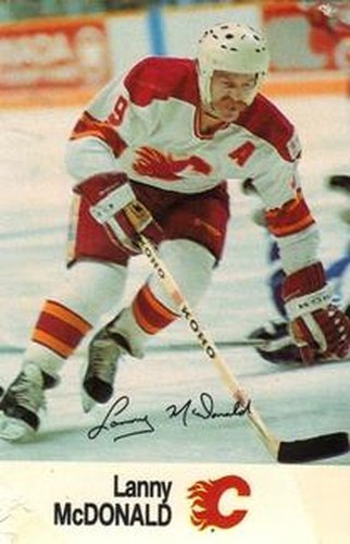 #NNO Lanny McDonald - Calgary Flames - 1988-89 Esso NHL All-Star Collection Hockey