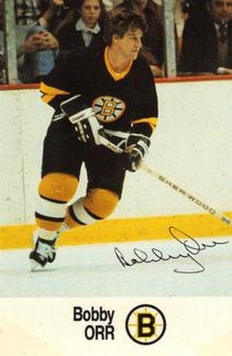 #NNO Bobby Orr - Boston Bruins - 1988-89 Esso NHL All-Star Collection Hockey