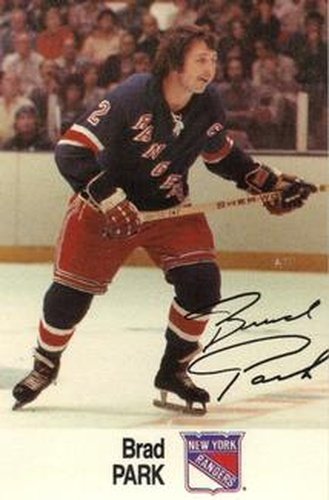 #NNO Brad Park - New York Rangers - 1988-89 Esso NHL All-Star Collection Hockey