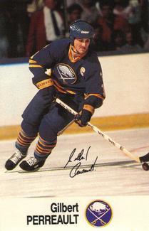#NNO Gilbert Perreault - Buffalo Sabres - 1988-89 Esso NHL All-Star Collection Hockey