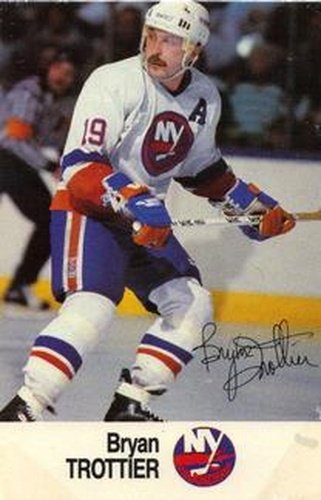 #NNO Bryan Trottier - New York Islanders - 1988-89 Esso NHL All-Star Collection Hockey
