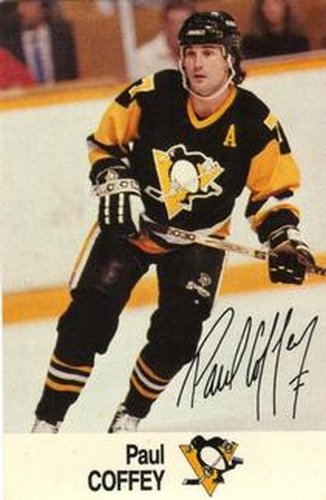#NNO Paul Coffey - Pittsburgh Penguins - 1988-89 Esso NHL All-Star Collection Hockey