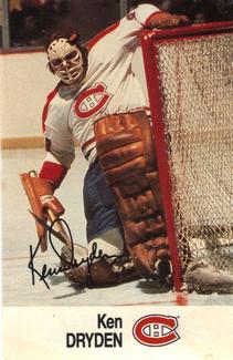 #NNO Ken Dryden - Montreal Canadiens - 1988-89 Esso NHL All-Star Collection Hockey