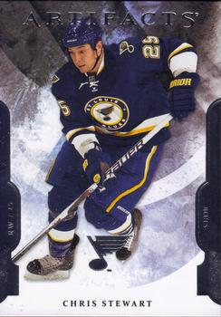 #25 Chris Stewart - St. Louis Blues -2011-12 Upper Deck Artifacts Hockey