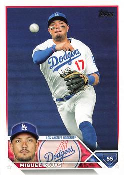 #580 Miguel Rojas - Los Angeles Dodgers - 2023 Topps Baseball