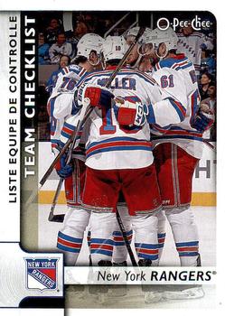 #580 New York Rangers - New York Rangers - 2017-18 O-Pee-Chee Hockey