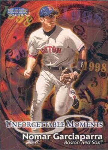#581 Nomar Garciaparra - Boston Red Sox - 1998 Fleer Tradition Baseball