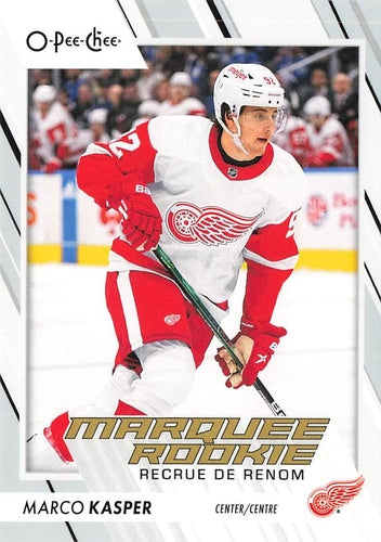 #581 Marco Kasper - Detroit Red Wings - 2023-24 O-Pee-Chee Hockey