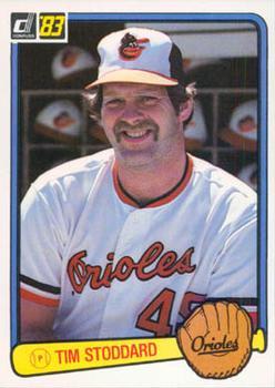 #581 Tim Stoddard - Baltimore Orioles - 1983 Donruss Baseball