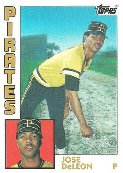 #581 Jose DeLeon - Pittsburgh Pirates - 1984 Topps Baseball
