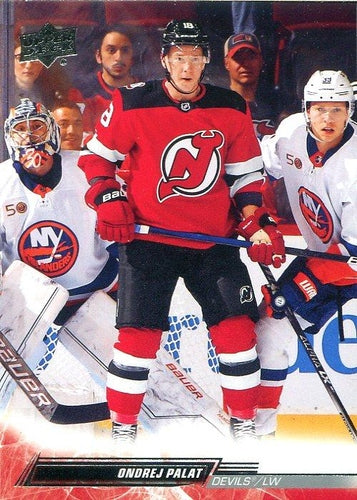 #582 Ondrej Palat - New Jersey Devils - 2022-23 Upper Deck Hockey