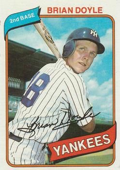 #582 Brian Doyle - New York Yankees - 1980 Topps Baseball