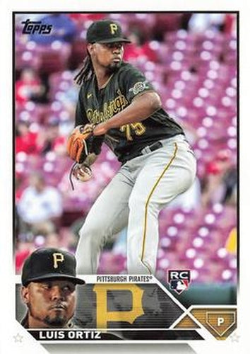 #582 Luis Ortiz - Pittsburgh Pirates - 2023 Topps Baseball