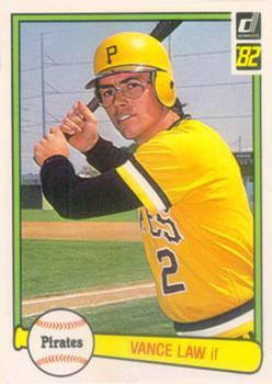 #582 Vance Law - Pittsburgh Pirates - 1982 Donruss Baseball