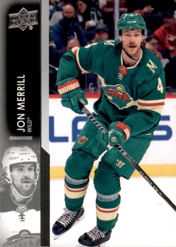 #582 Jon Merrill - Minnesota Wild - 2021-22 Upper Deck Hockey
