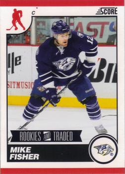 #582 Mike Fisher - Nashville Predators - 2010-11 Score Hockey