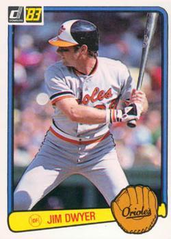 #583 Jim Dwyer - Baltimore Orioles - 1983 Donruss Baseball