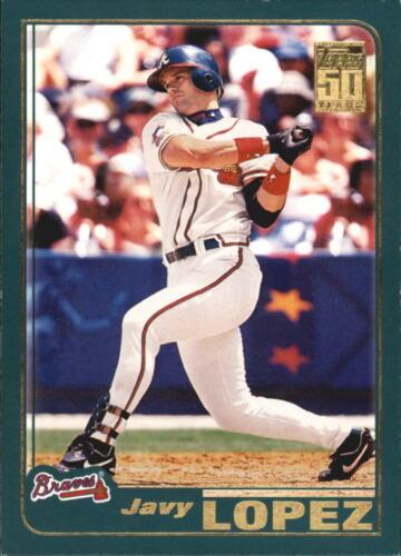 #583 Javy Lopez - Atlanta Braves - 2001 Topps Baseball