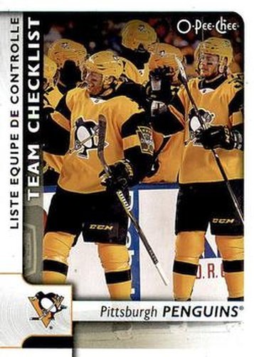 #583 Pittsburgh Penguins - Pittsburgh Penguins - 2017-18 O-Pee-Chee Hockey