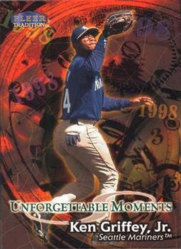 #584 Ken Griffey, Jr. - Seattle Mariners - 1998 Fleer Tradition Baseball