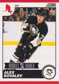#584 Alex Kovalev - Pittsburgh Penguins - 2010-11 Score Hockey