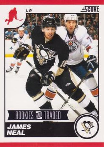#585 James Neal - Pittsburgh Penguins - 2010-11 Score Hockey