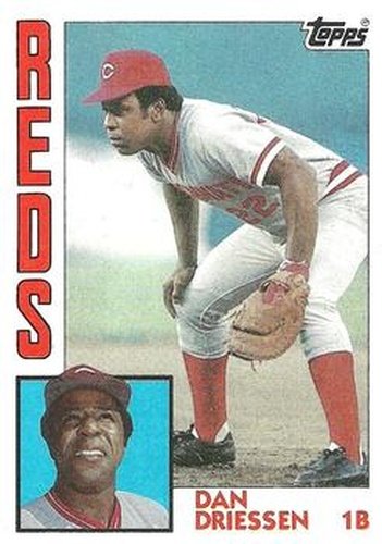 #585 Dan Driessen - Cincinnati Reds - 1984 Topps Baseball